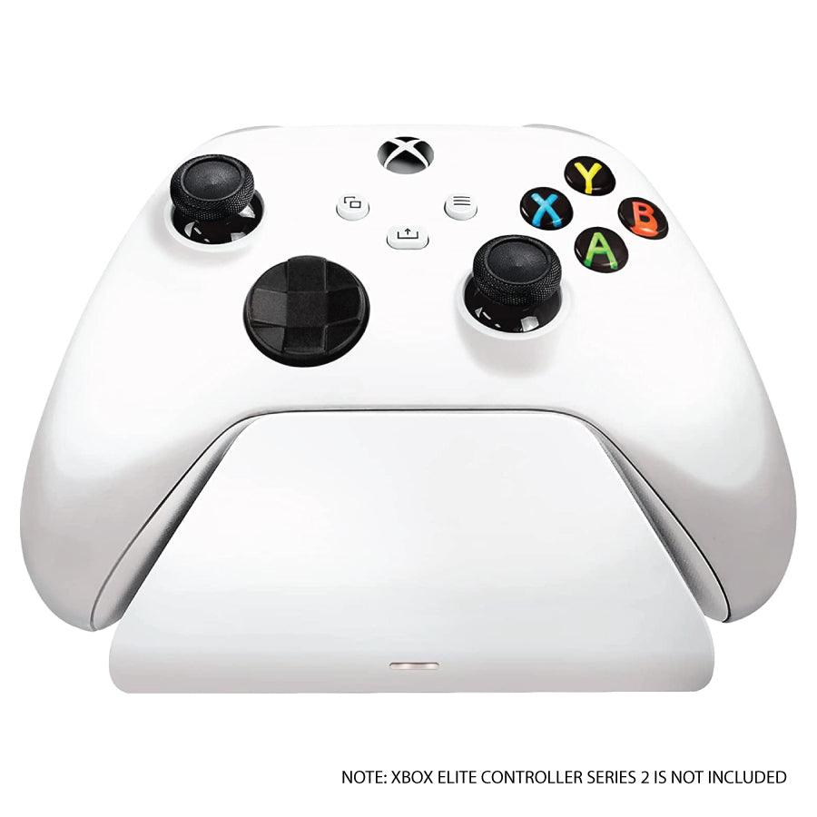 RAZER UNIVERSAL QUICK CHARGING STAND FOR XBOX / XBOX X/S / XBOX ONE ELITE CONTROLLER (ROBOT WHITE) - DataBlitz