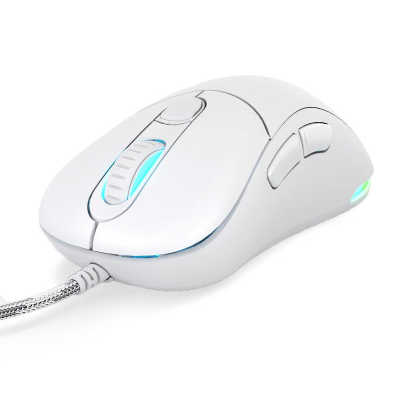 PWNAGE Ultra Custom Wired RGB Gaming Mouse Solid Sides (White) (W-UC-MC2W) - DataBlitz