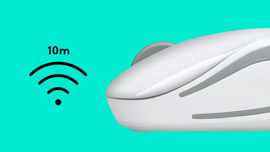 LOGITECH M187 WIRELESS ULTRA PORTABLE MOUSE (RED) - DataBlitz