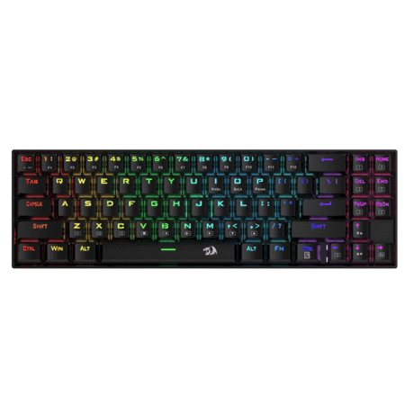 REDRAGON DEIMOS DUAL MODE RGB MECHANICAL KEYBOARD SWITCH FOR DIY (K599-KRS) (DUST-PROOF RED SWITCH) - DataBlitz