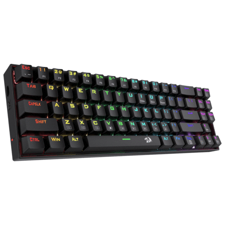 REDRAGON DEIMOS DUAL MODE RGB MECHANICAL KEYBOARD SWITCH FOR DIY (K599-KRS) (DUST-PROOF RED SWITCH) - DataBlitz