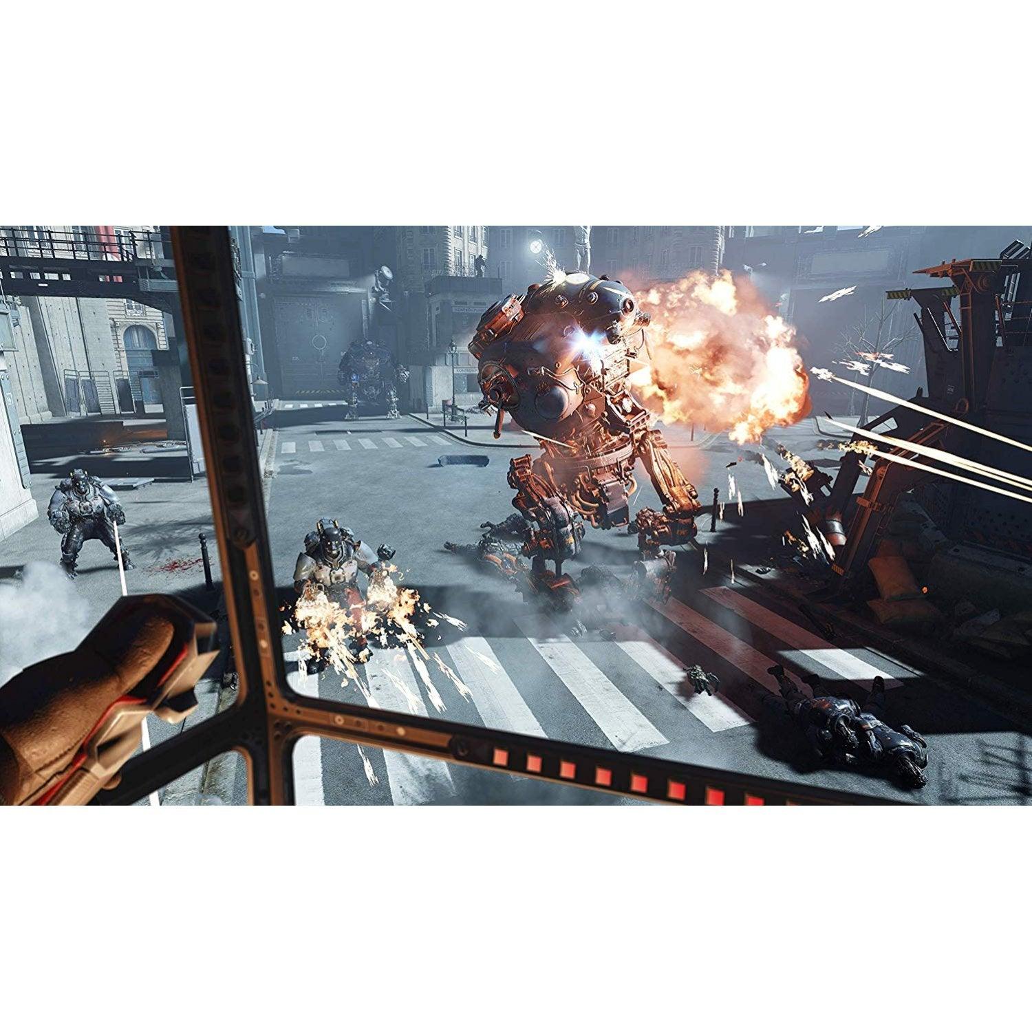 PS4 WOLFENSTEIN CYBERPILOT VR REG.3 - DataBlitz