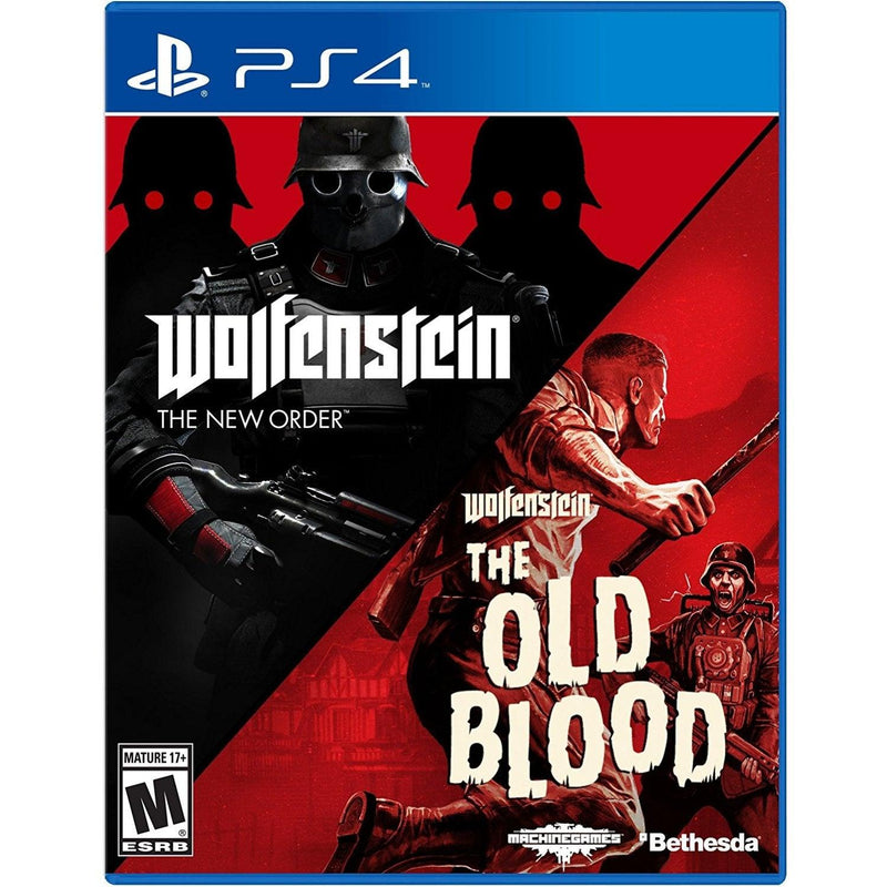 PS4 WOLFENSTEIN THE TWO PACK - DataBlitz