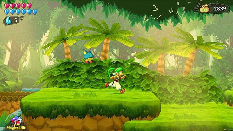 NINTENDO SWITCH WONDER BOY ASHA IN MONSTER WORLD