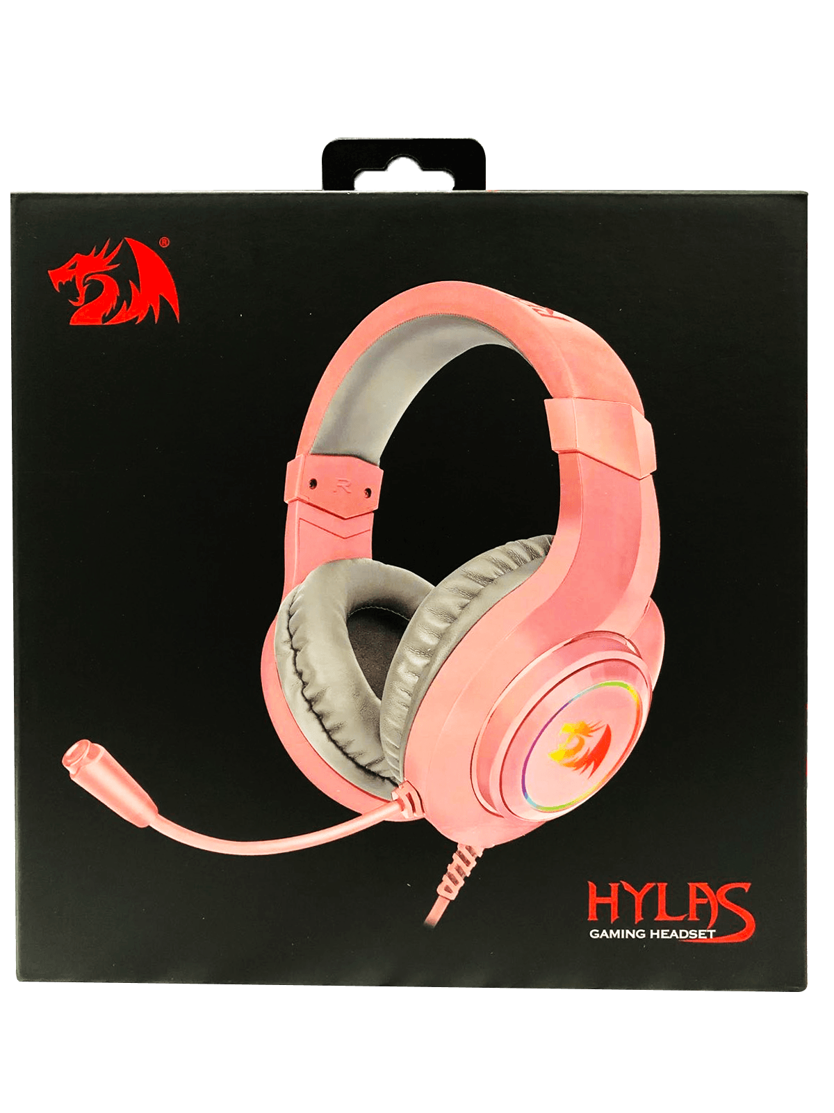 Redragon Hylas Wired Gaming Headset (Pink) (H260-P) - DataBlitz