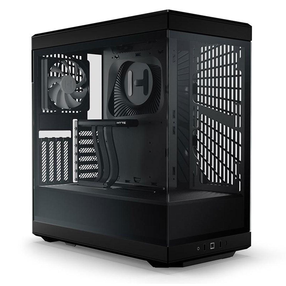Hyte Y40 Mid-Tower ATX S-Tier Aesthetic Case (Black/Black)(CS-HYTE-Y40-B)