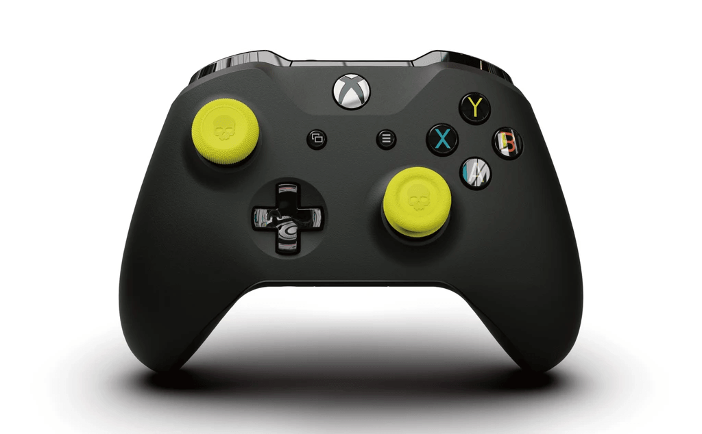 SKULL & CO. XBOXONE THUMB GRIP FOR XSX/XB1 CONTROLLER (CYBERPUNK YELLOW) (SET OF 6) - DataBlitz