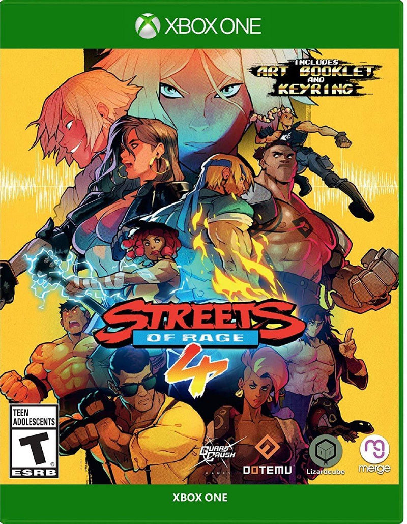 XBOX ONE STREETS OF RAGE 4 (INCLUDES ART BOOKLET & KEYRING) (US) - DataBlitz