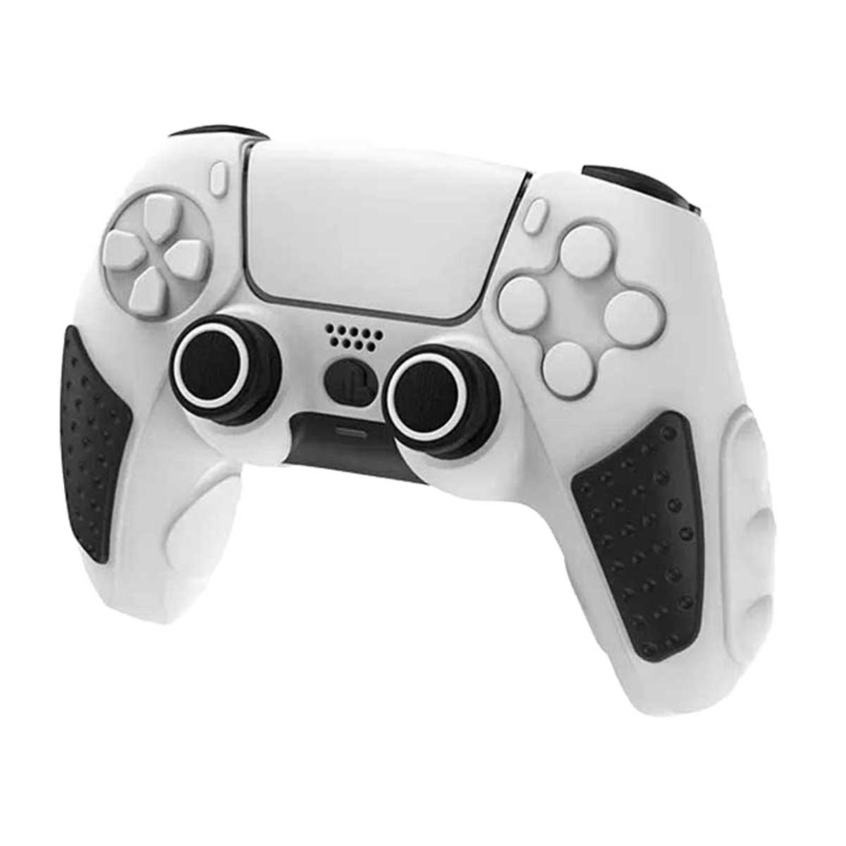 IINE Silicone Case With 2 Thumb Grip Caps For PS5 Controller