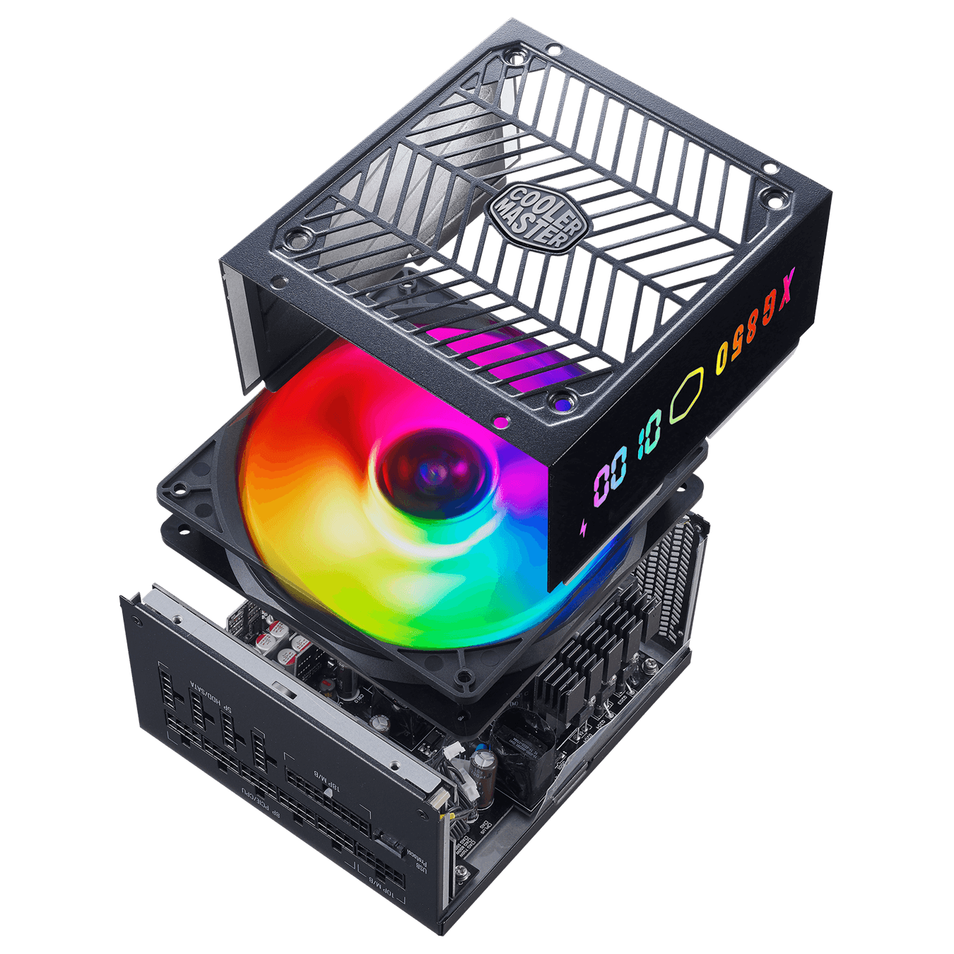 COOLER MASTER XG850 Plus Platinum ATX Full Modular ARGB Power Supply - DataBlitz