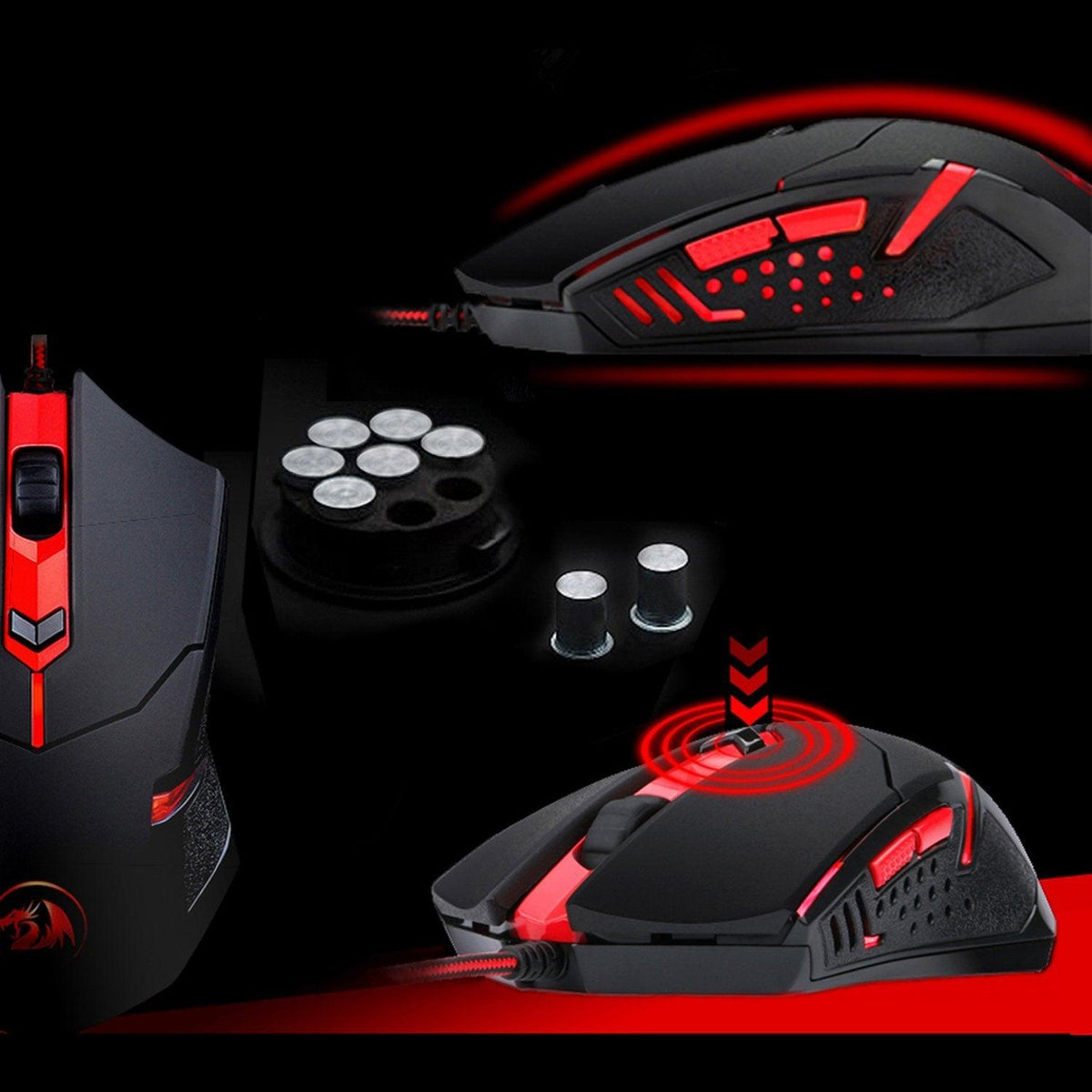 REDRAGON GAMING ESSENTIALS S101 KEYBOARD/MOUSE 2 IN 1 SET (S101-1) - DataBlitz