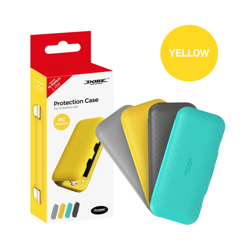 DOBE NSW PROTECTION CASE PC MATERIAL FOR N-SWITCH LITE YELLOW (TNS-19255) - DataBlitz