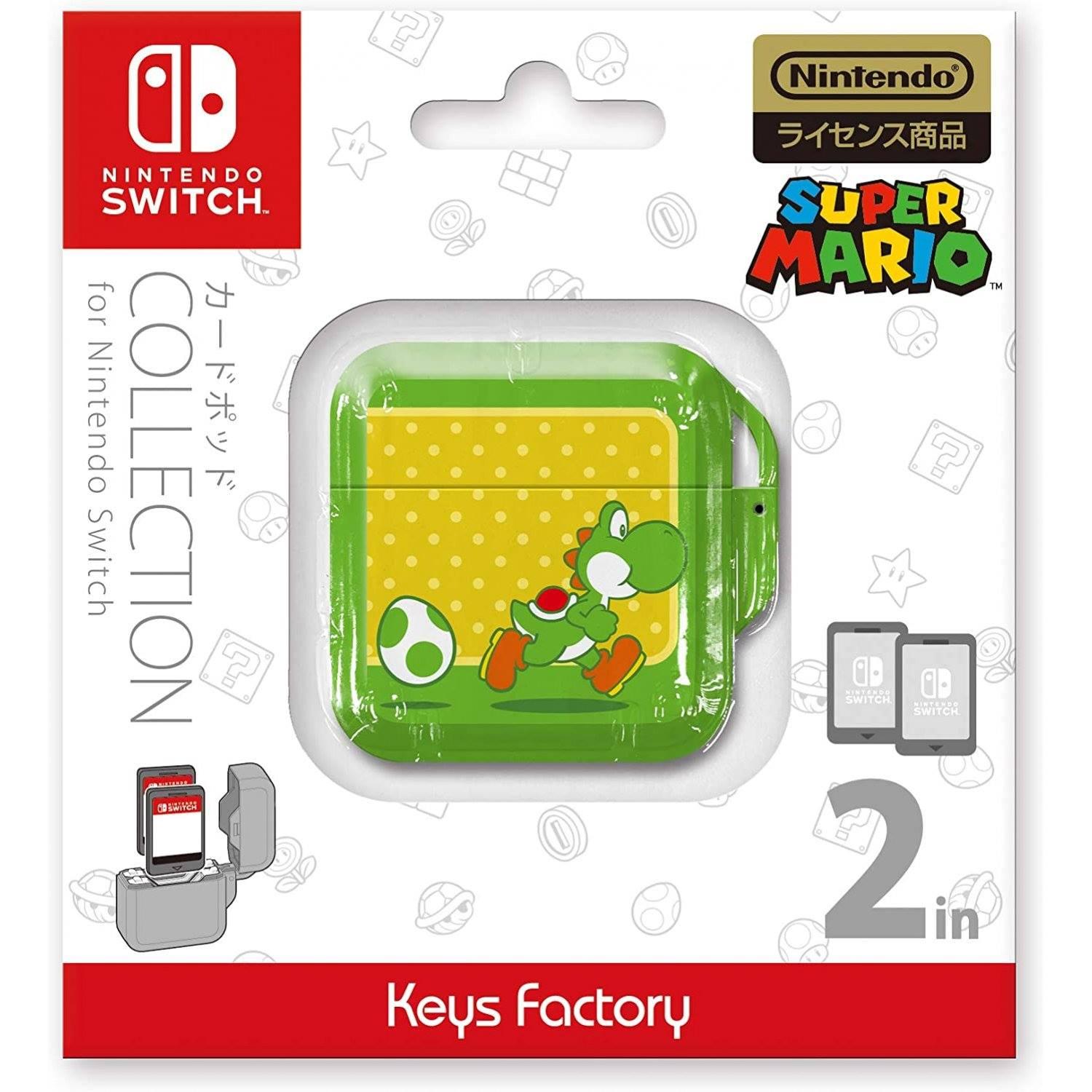 KEYS FACTORY NSW CARD POD COLLECTION YOSHIS (2 CARDS) FOR NINTENDO SWITCH (CCP-005-2) TYPE B - DataBlitz