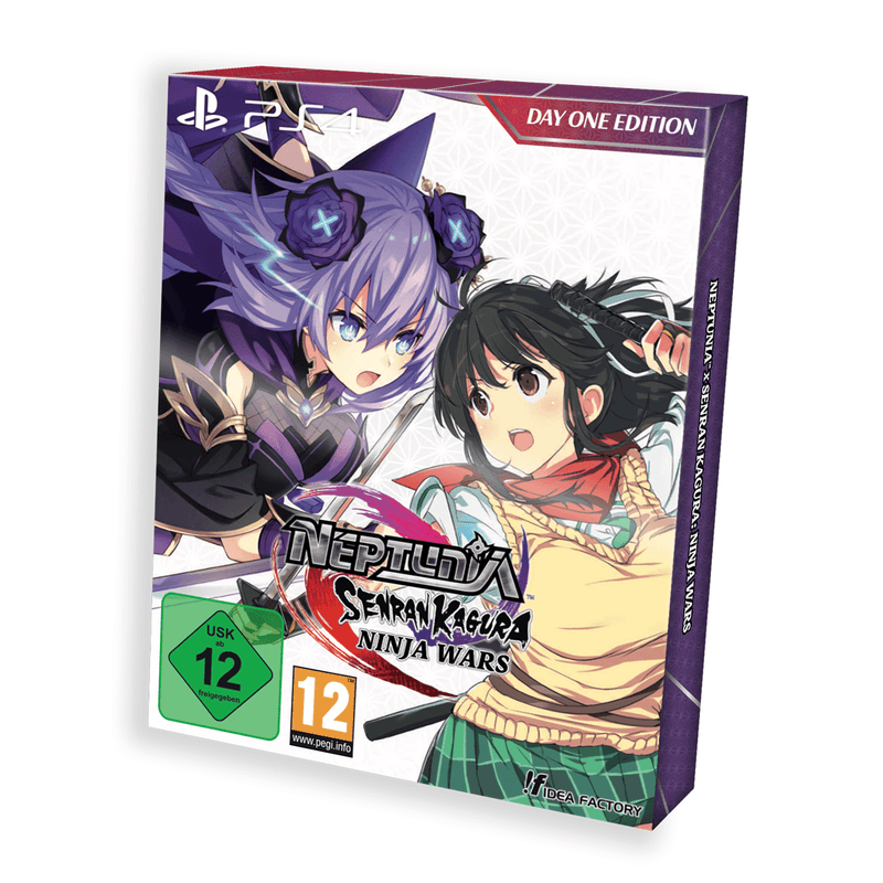 PS4 NEPTUNIA X SENRAN KAGURA NINJA WARS DAY ONE EDITION REG.2 - DataBlitz