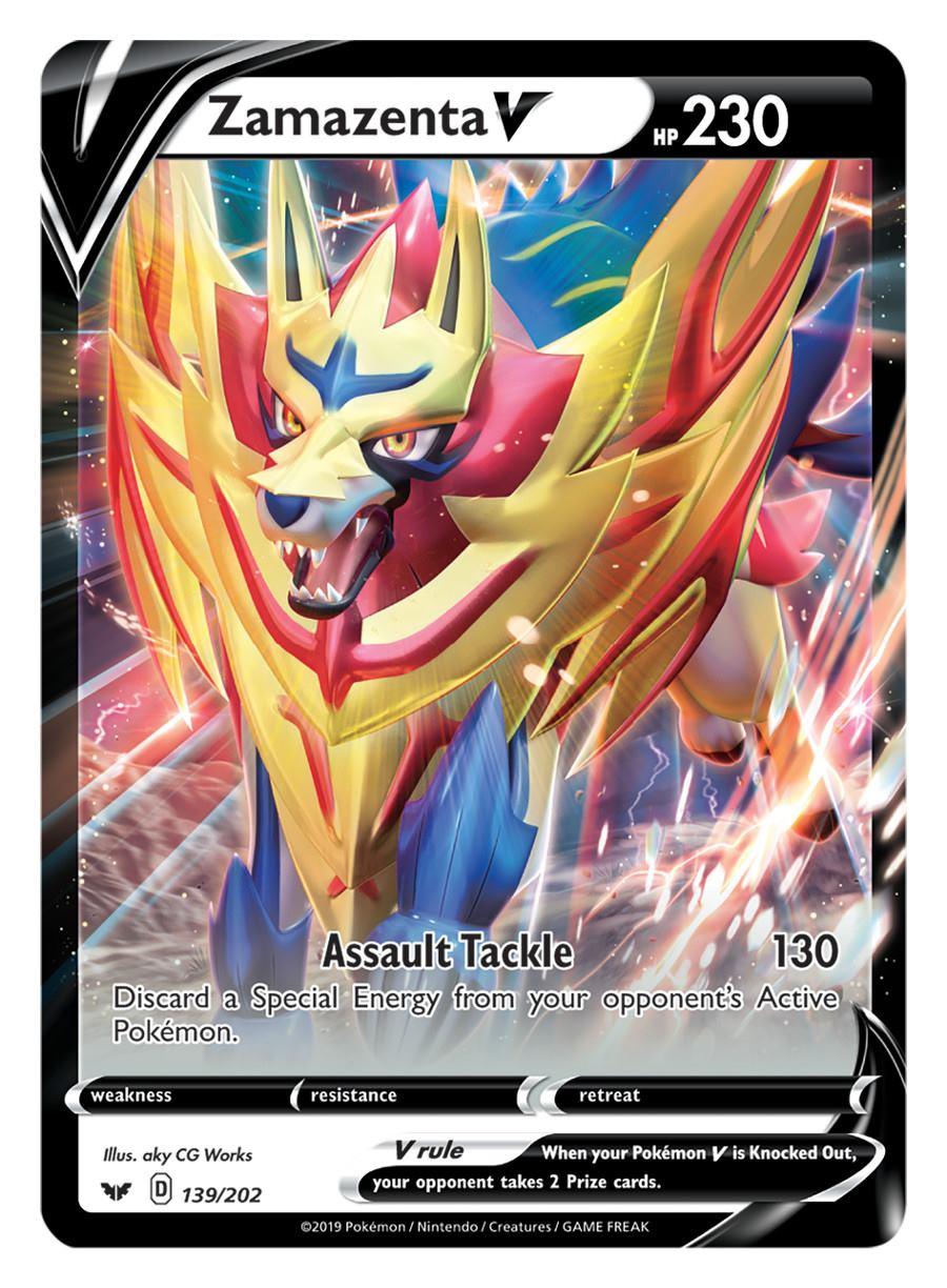 POKEMON TRADING CARD GAME SCORBUNNY GALAR COLLECTION BOX ZAMAZENTA V - DataBlitz