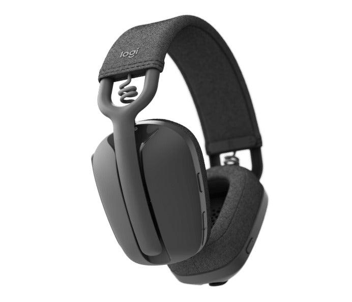 Logitech Zone Vibe 100 Wireless Over-Ear Headphones (Graphite) - DataBlitz
