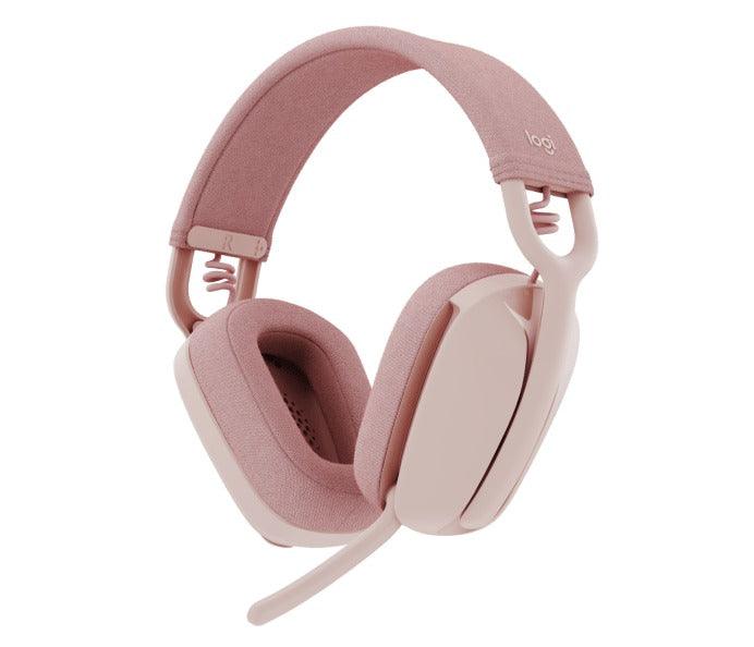 Logitech Zone Vibe 100 Wireless Over-Ear Headphones (Rose) - DataBlitz