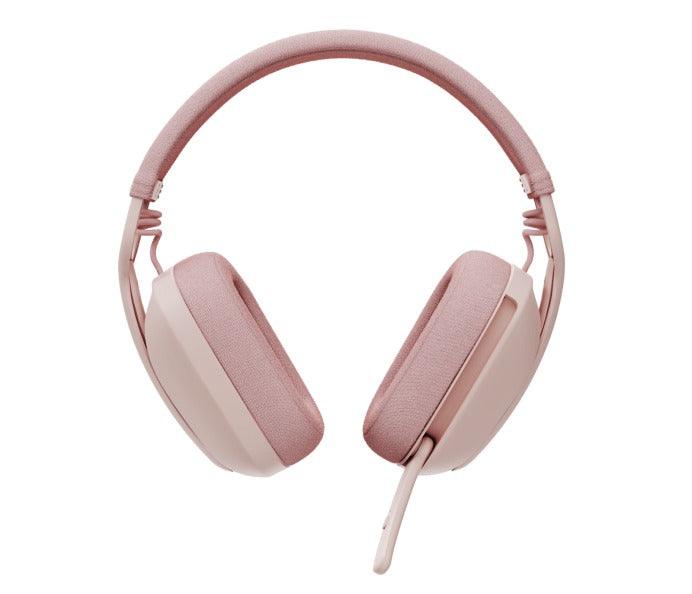 Logitech Zone Vibe 100 Wireless Over-Ear Headphones (Rose) - DataBlitz