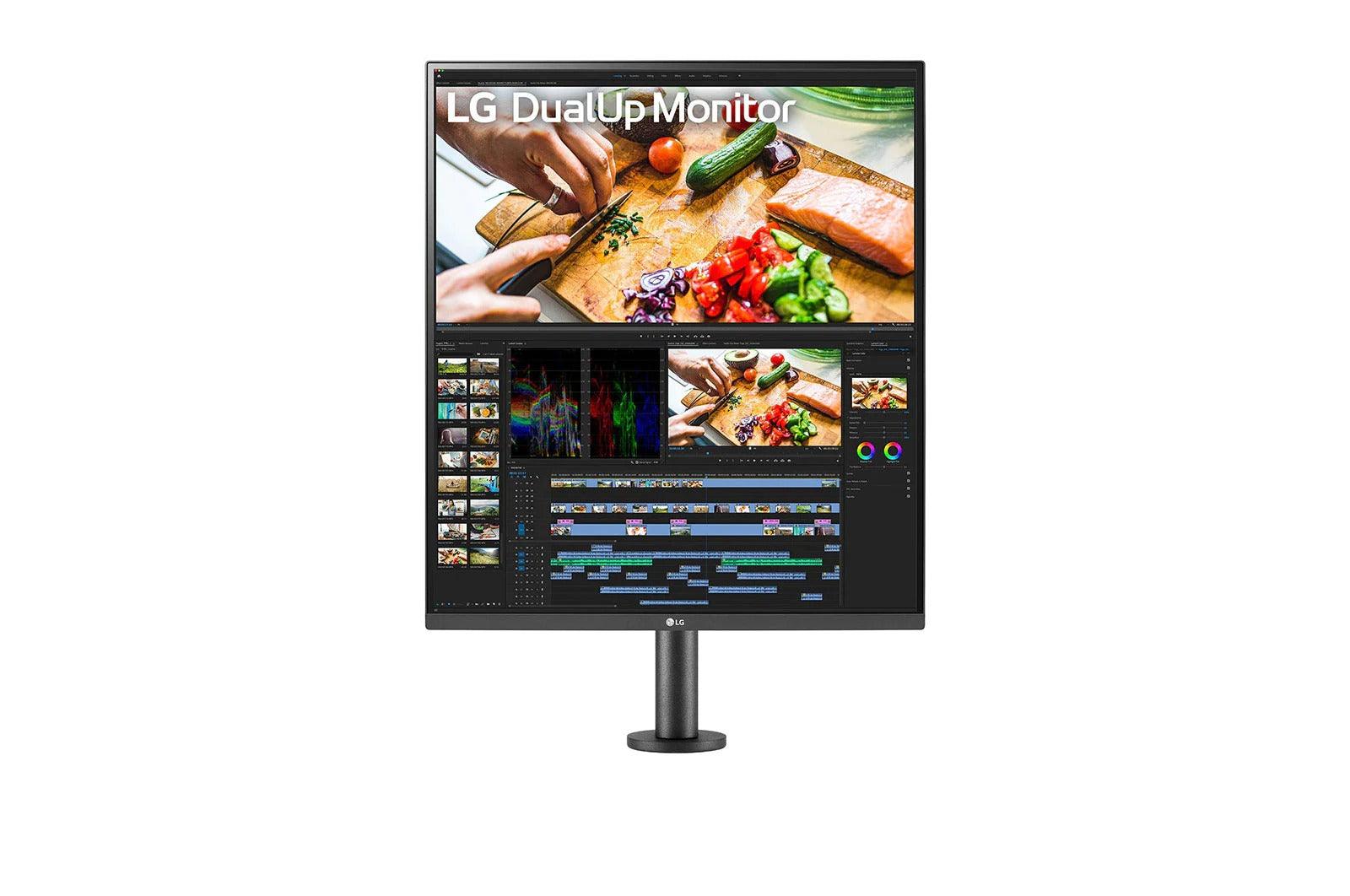 LG 28MQ780-B 28” 16:18 DualUp Monitor With Ergo Stand And USB Type-C - DataBlitz