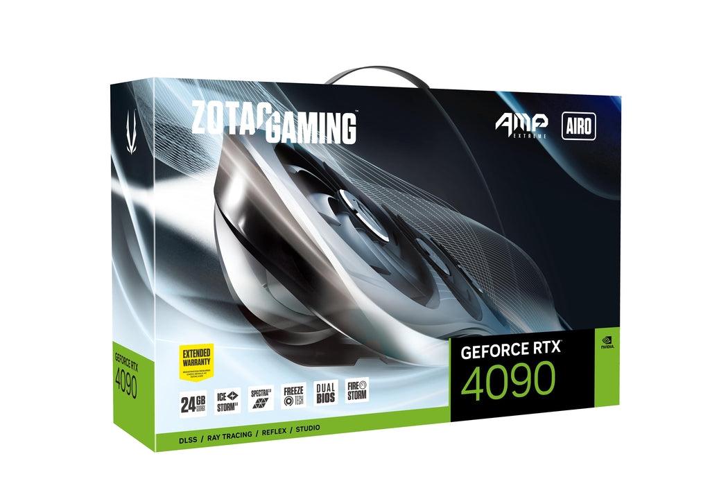 Zotac Gaming GeForce RTX 4090 AMP Extreme AIRO 24GB GDDR6X Graphics Card (ZT-D40900B-10P) - DataBlitz